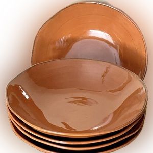 Pier 1 𝐴𝑢𝑡𝑢𝑛𝑚 𝐿𝑒𝑎𝑓 Mix It Bowls Set of 5